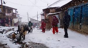 आज पनि देशका केही भू-भागमा वर्षा र हिमपातको सम्भावना