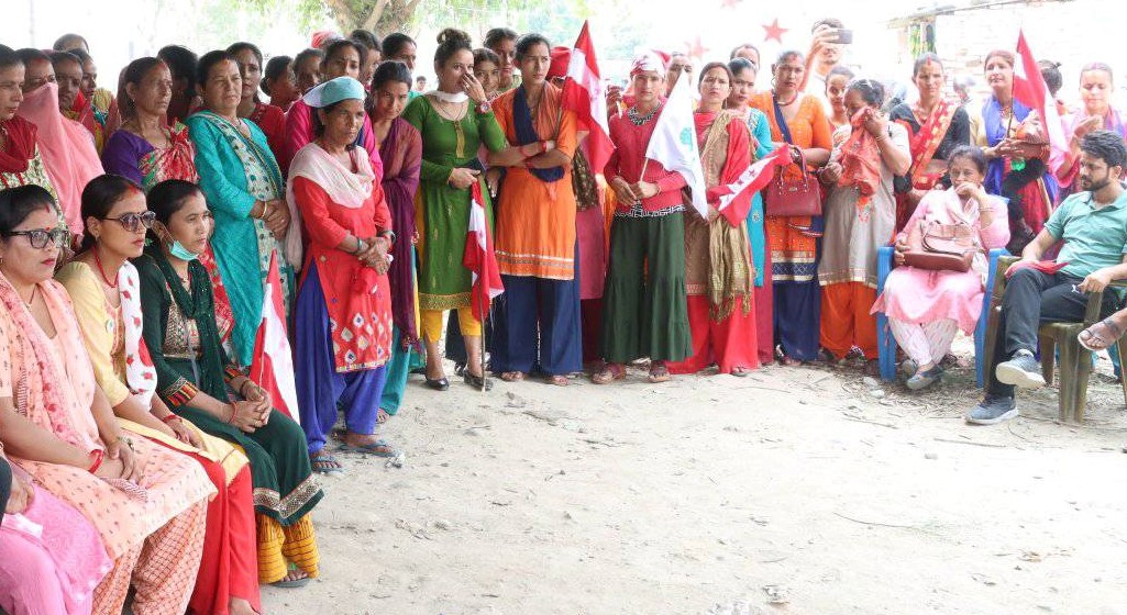 कैलालीको गोदावरीमा गठबन्धन दलहरुले संयुक्त रुपमा निर्वाचन प्रचार सुरु