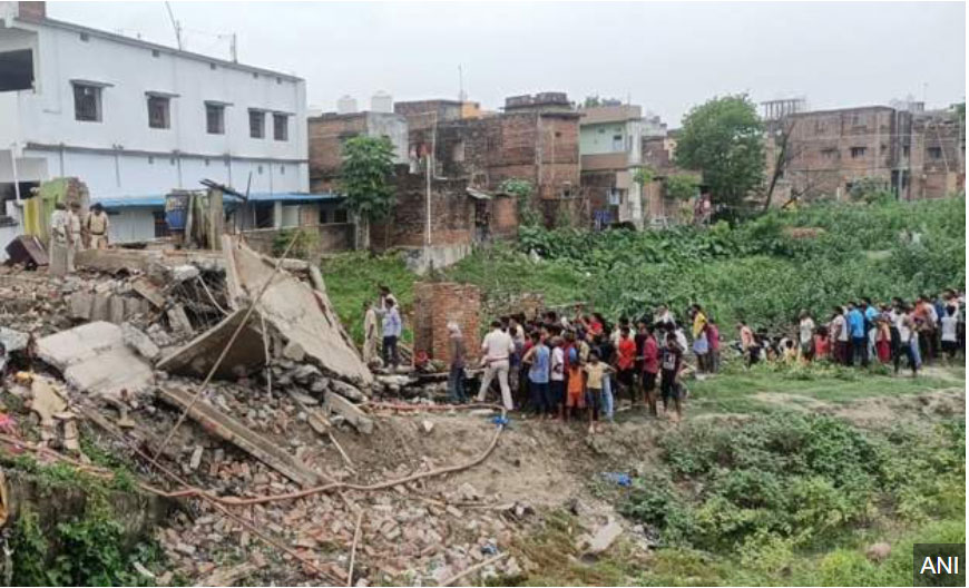 भारतको बिहारमा एक भवनमा विष्फोट हुँदा ६ जनाको मृत्यु