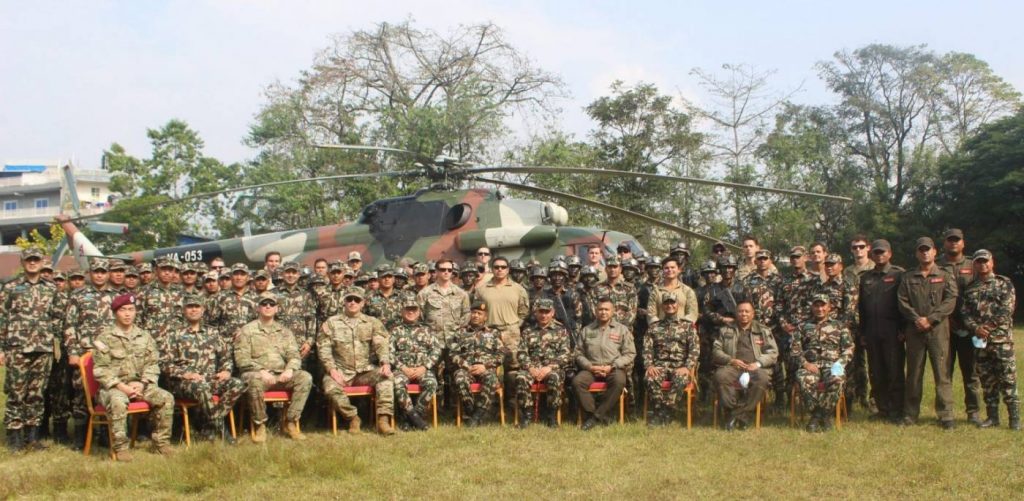 नेपाली सेना र अमेरिकी सेनाबीच ३९ औँ तालिम आजदेखि सुरु हुँदै