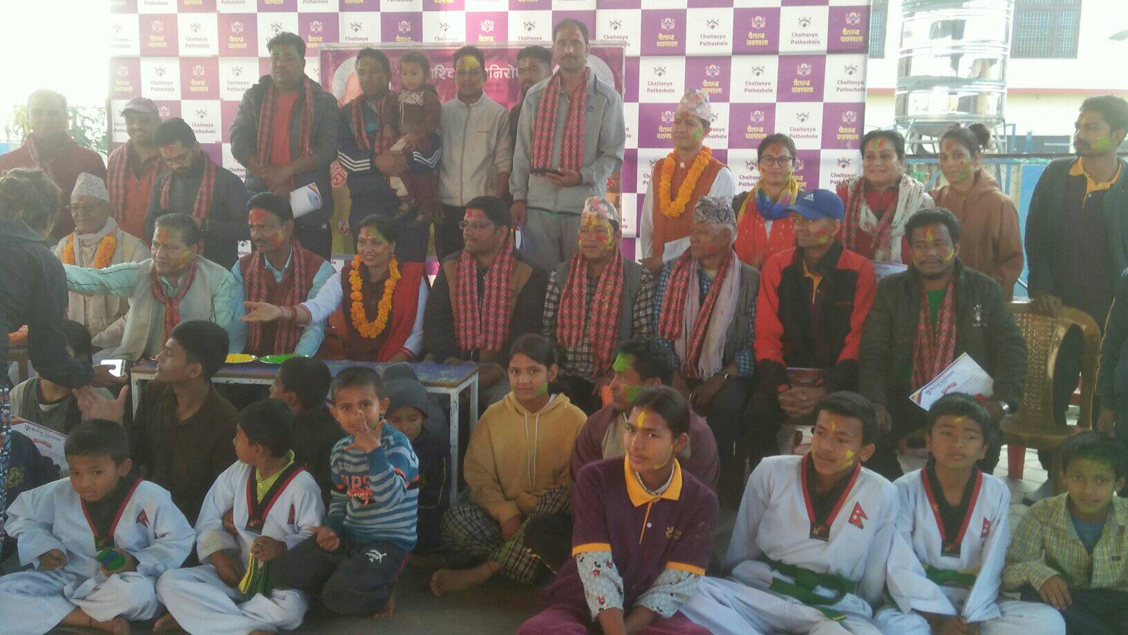 चैतन्य पाठशालाको आयोजनामा निशुल्क योग तथा आयुर्वेद विज्ञान शिविर सम्पन्न ,