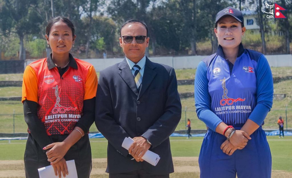 मधेश प्रदेशलाई ६२ रनले हराउँदै कोशी प्रदेश ललितपुर मेयर कप महिला क्रिकेटको फाइनलमा,