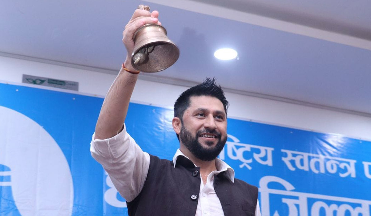 राष्ट्रिय स्वतन्त्र पार्टीका सभापति रवि लामिछानेले अग्रता