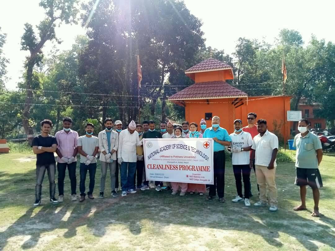 धनगढीमा रहेको नाष्ट कलेजले बिश्व रेडक्रस दिवसकोअवसरमा सरसफाइ कार्यक्रम सम्पन्न,