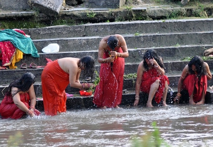 आज पञ्चमी स्नान र सप्तऋषिको पूजा गरिँदै