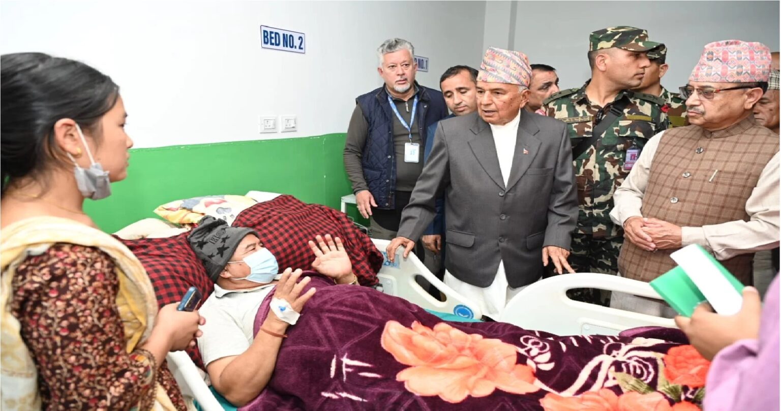 उपचार देखी घर निर्माण गराईदिनु राष्ट्रपतिसँग भूकम्पपीडितको मागः