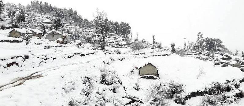आज उच्च पहाडी तथा हिमाली क्षेत्रमा हिमपातको सम्भावना