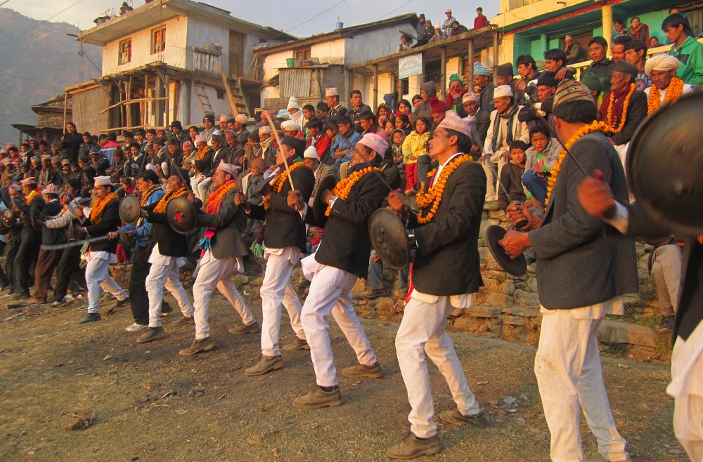 सुदूरपश्चिममा खेलिने  भुवा पर्व  यो वर्ष काठमाडौंमा भव्यरुपमा मनाइने