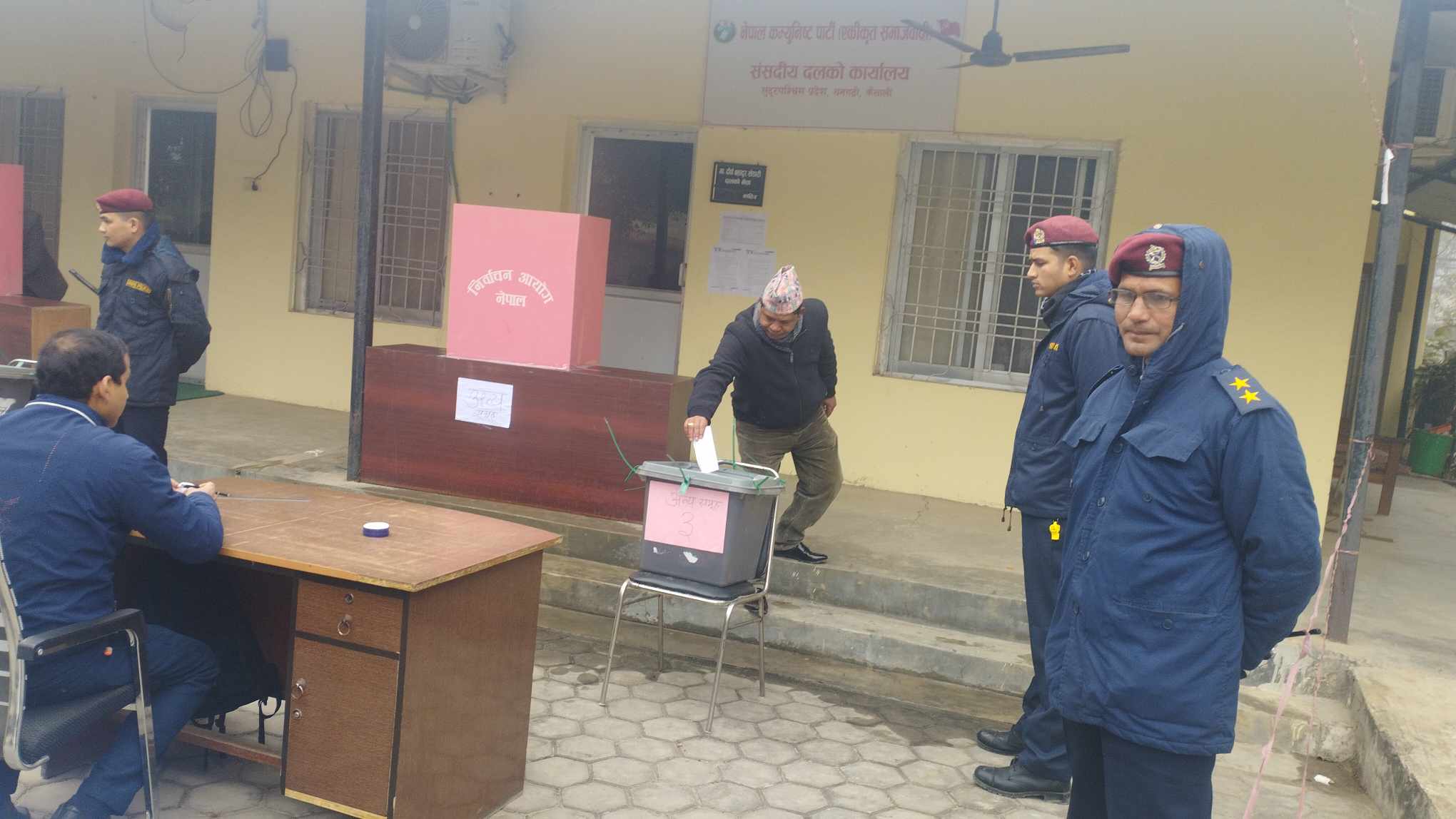राष्ट्रियसभा सदस्य चयन गर्न मतदान शुरु