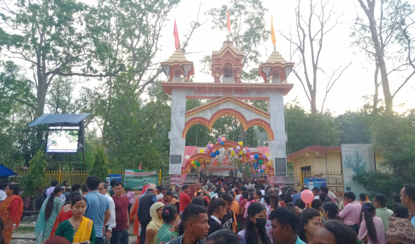 आज महाशिवरात्रि, बेहडाबाबामा पुष्प वर्षा र दीप प्रज्वलन गरिदैँ