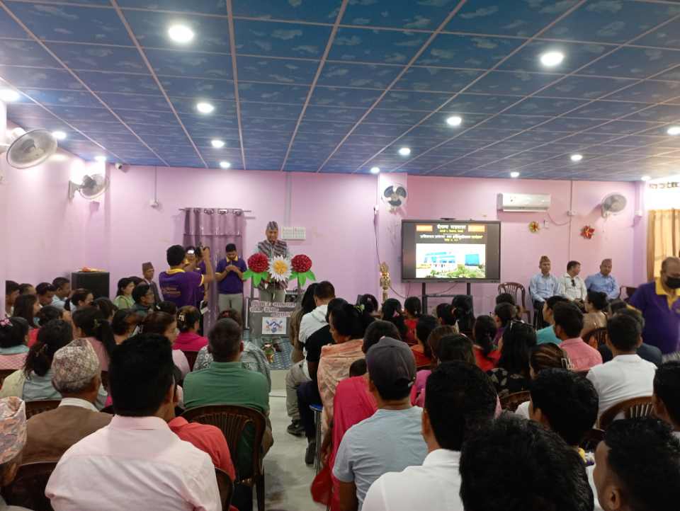 चैतन्य पाठशालामा शैक्षिक शत्र २०८१ पहिलो दिन पारेर अभिभावक तथा उत्प्रेरणा कार्यक्रम सम्पन्न